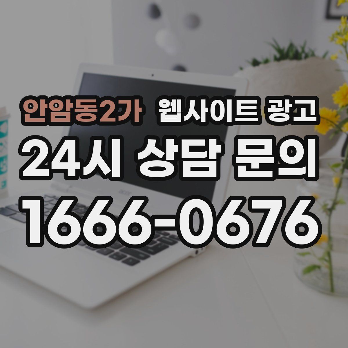 안암동2가 웹사이트 광고