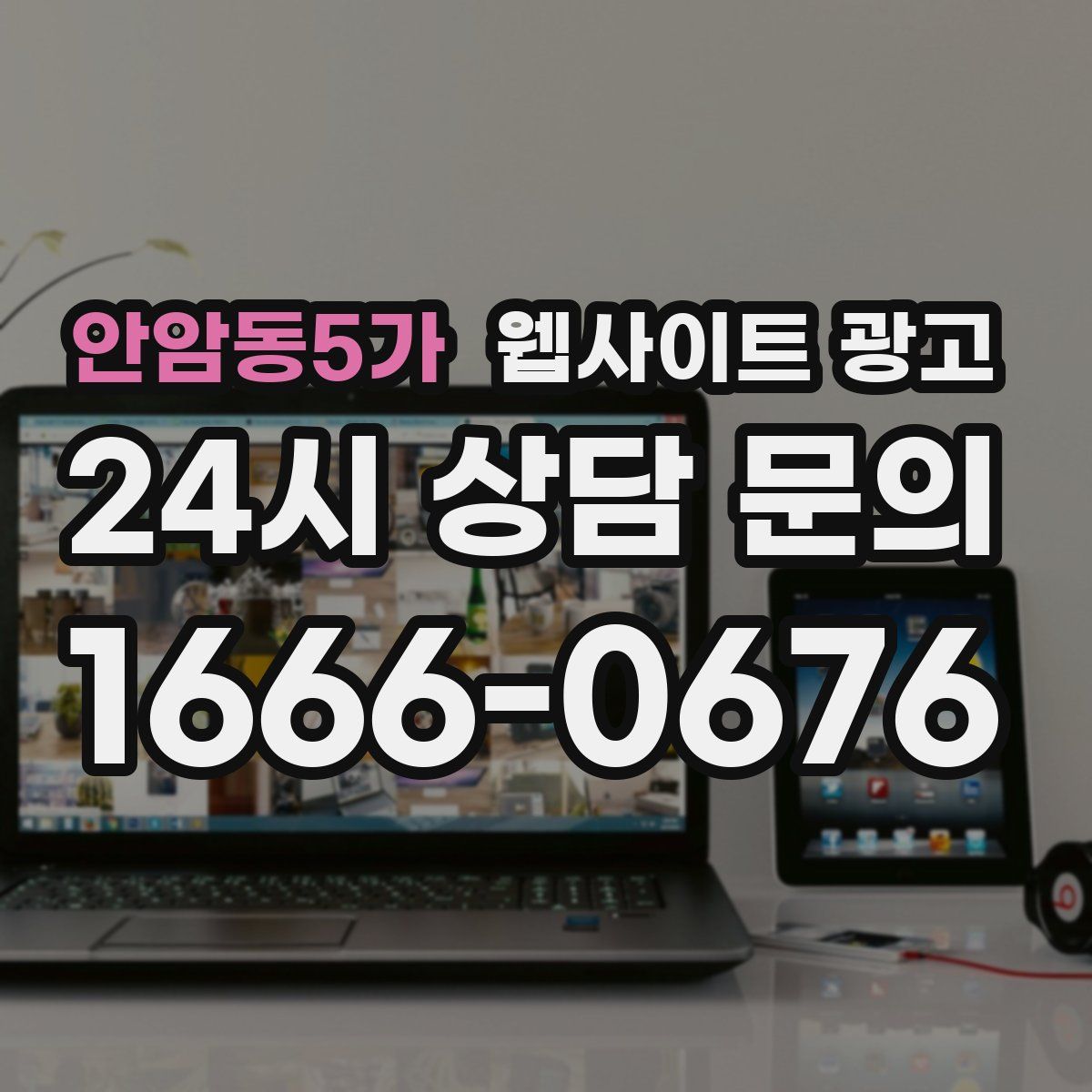 안암동5가 웹사이트 광고