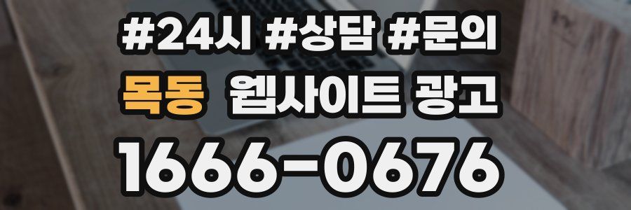 목동 웹사이트 광고