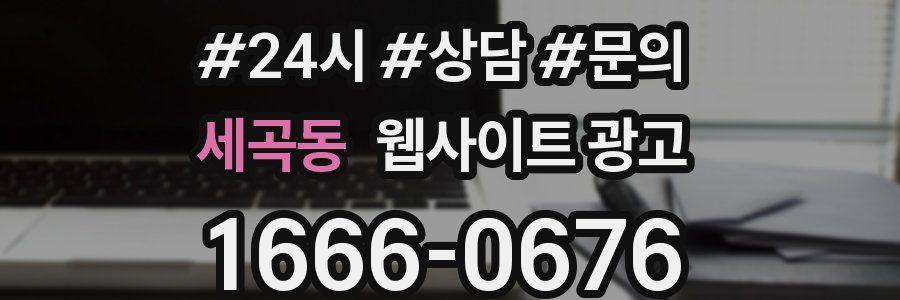 세곡동 웹사이트 광고