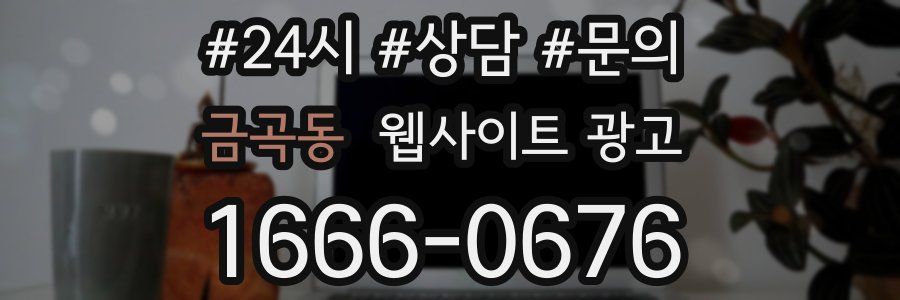 금곡동 웹사이트 광고