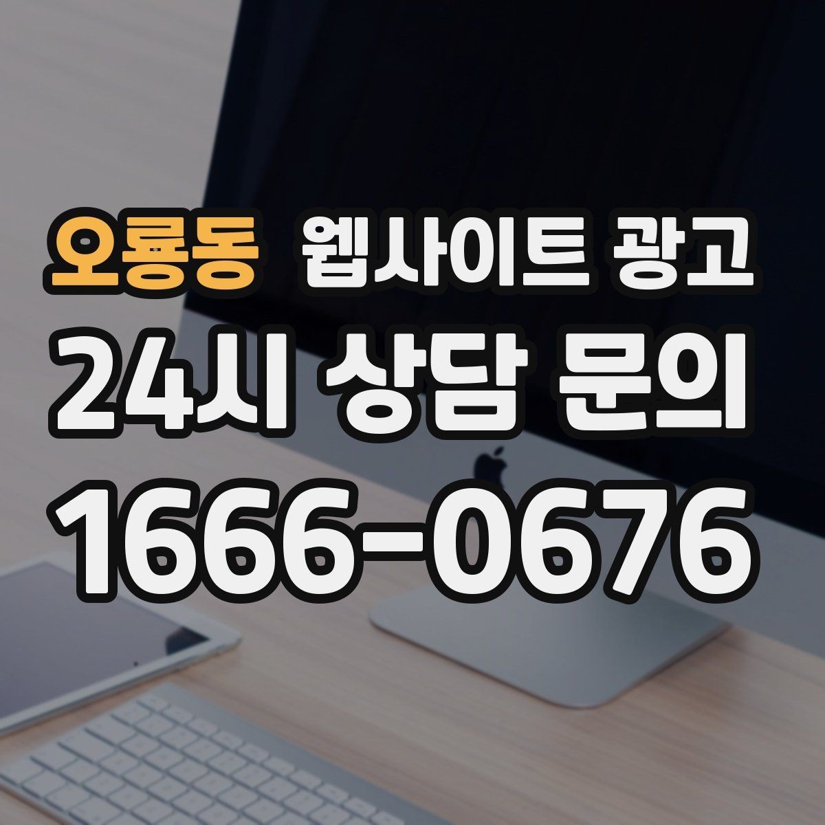 오룡동 웹사이트 광고 첫 화면에서 스크롤을 줄이는 요약 섹션 구성