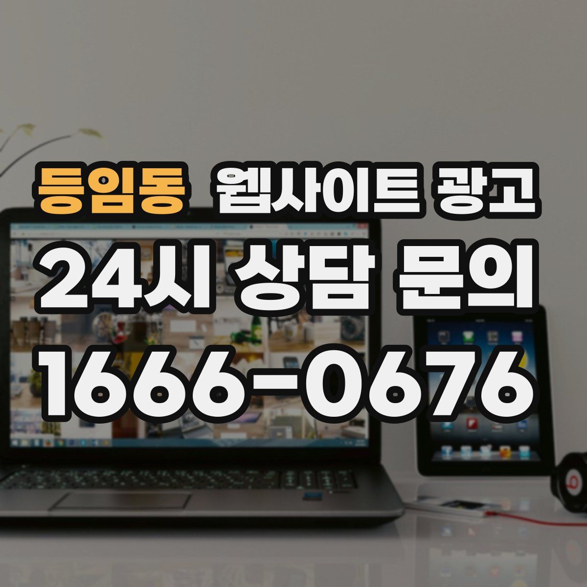 등임동 웹사이트 광고