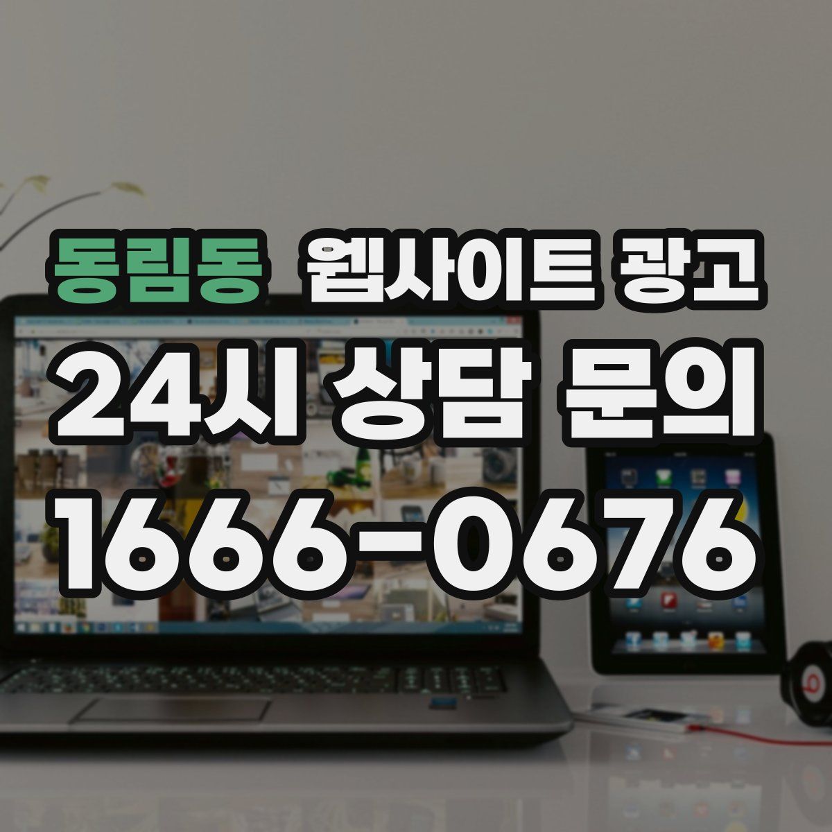 동림동 웹사이트 광고