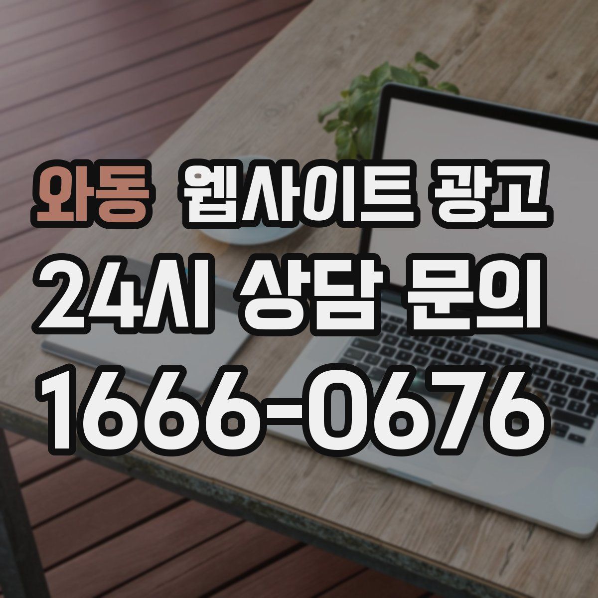 와동 웹사이트 광고