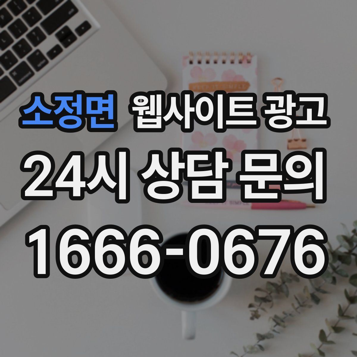 소정면 웹사이트 광고
