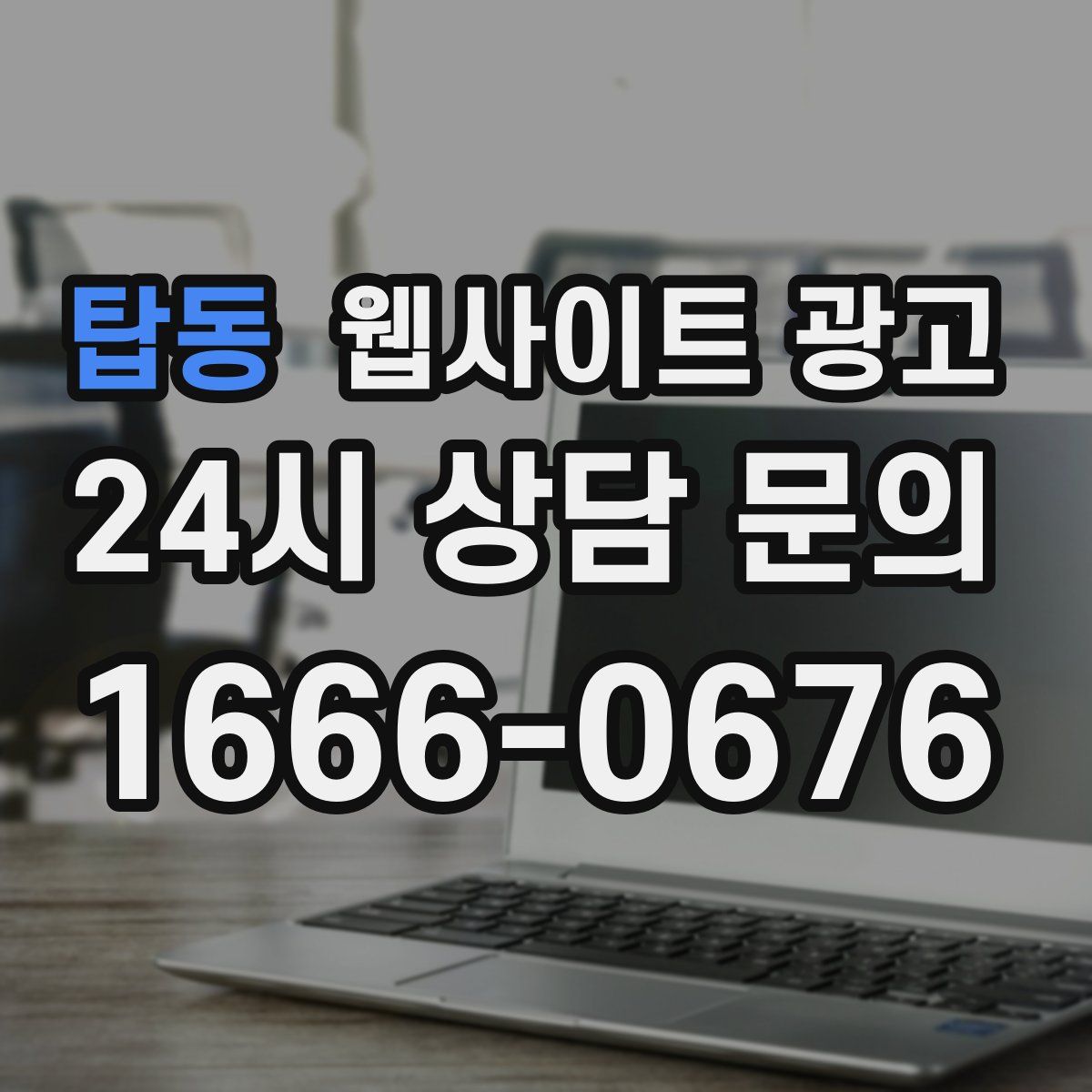 탑동 웹사이트 광고