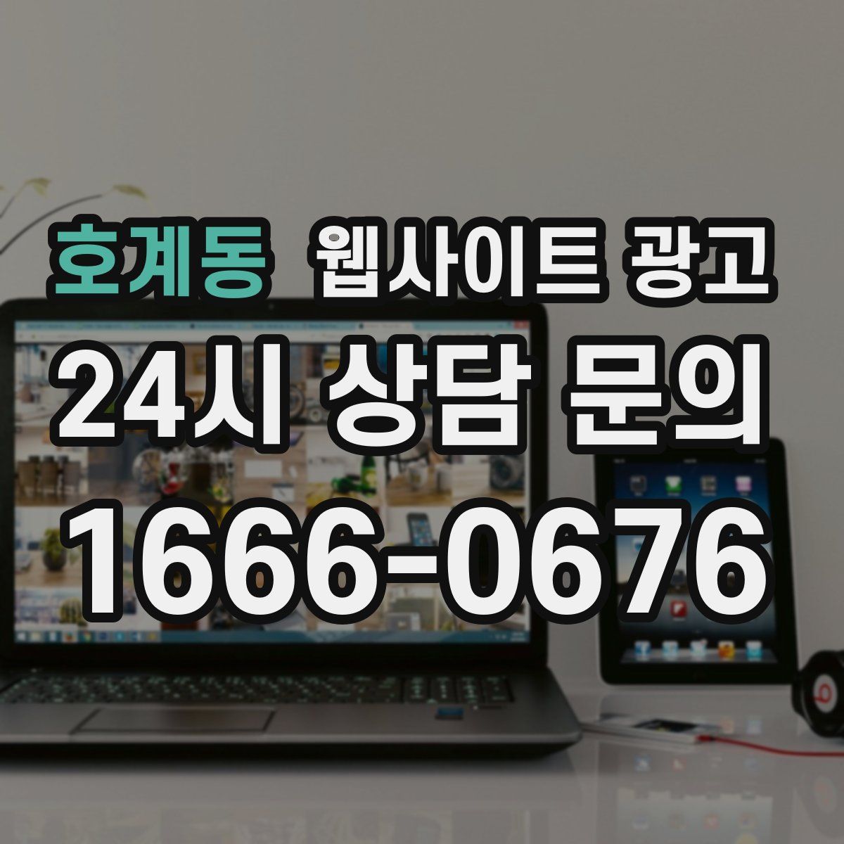 호계동 웹사이트 광고