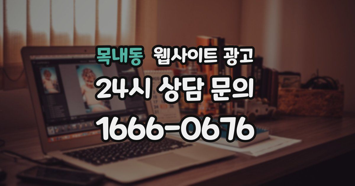 목내동 웹사이트 광고