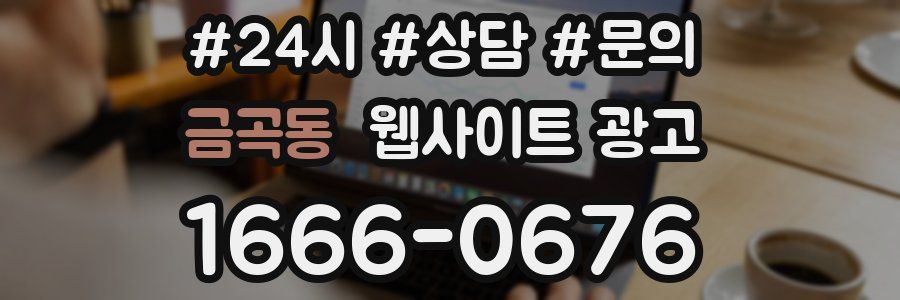 금곡동 웹사이트 광고