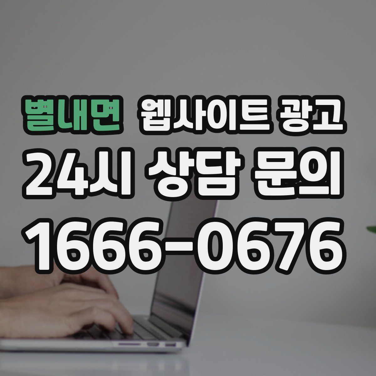 별내면 웹사이트 광고