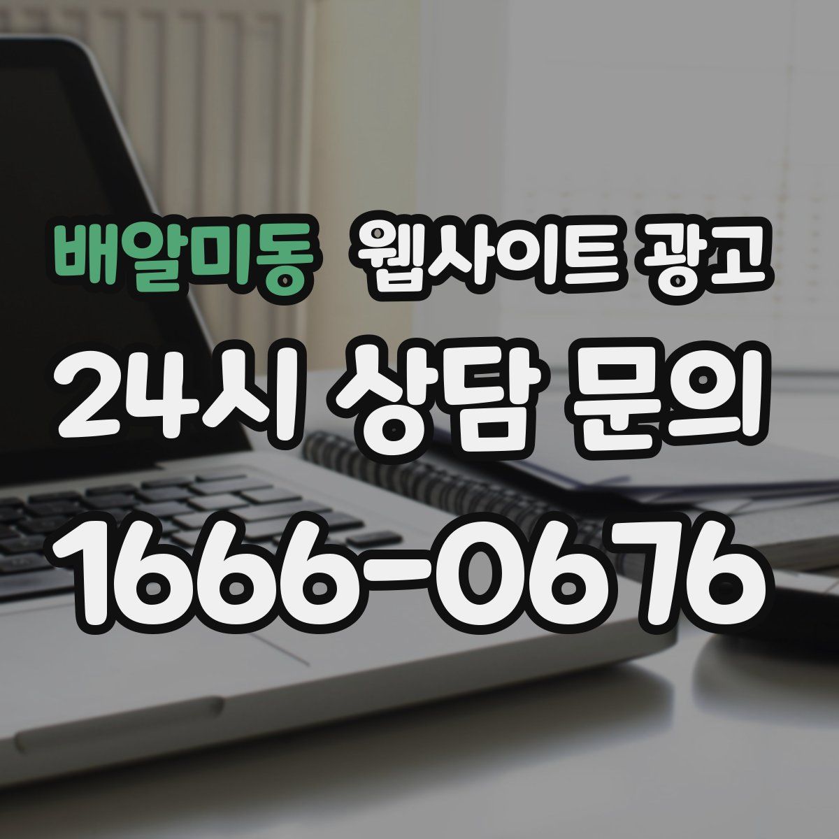 배알미동 웹사이트 광고