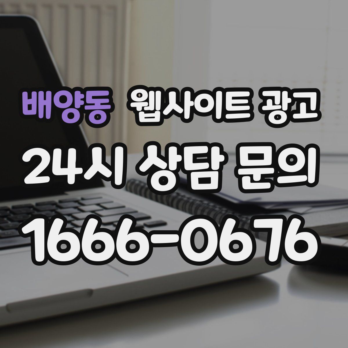 배양동 웹사이트 광고