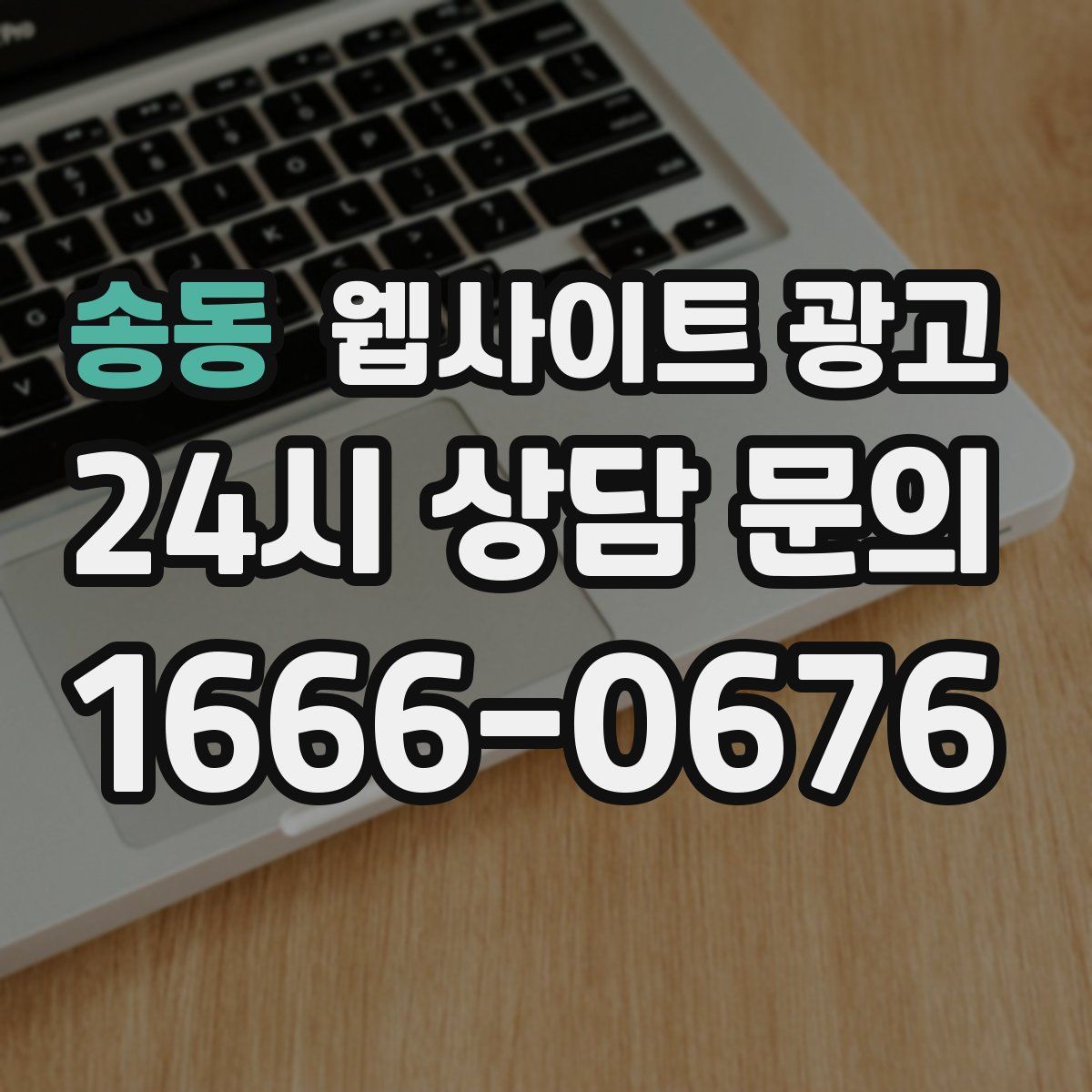 송동 웹사이트 광고