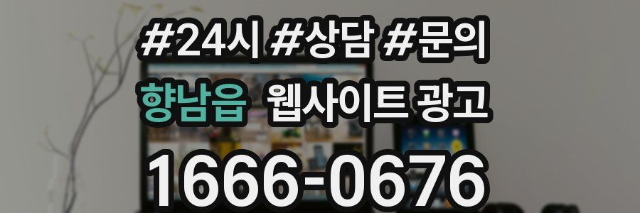향남읍 웹사이트 광고