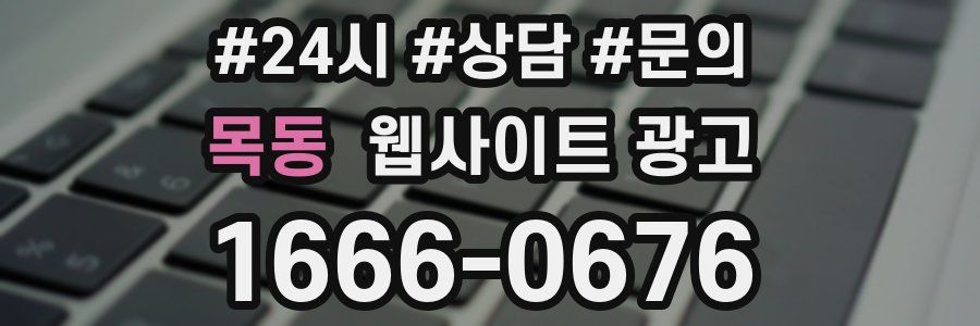 목동 웹사이트 광고