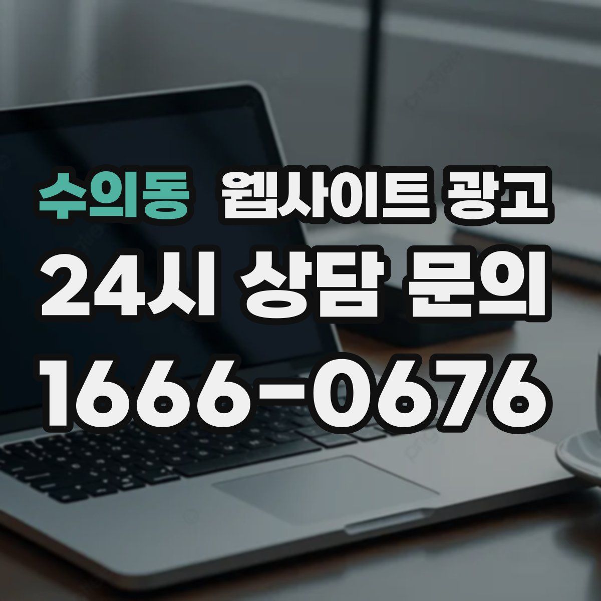 수의동 웹사이트 광고