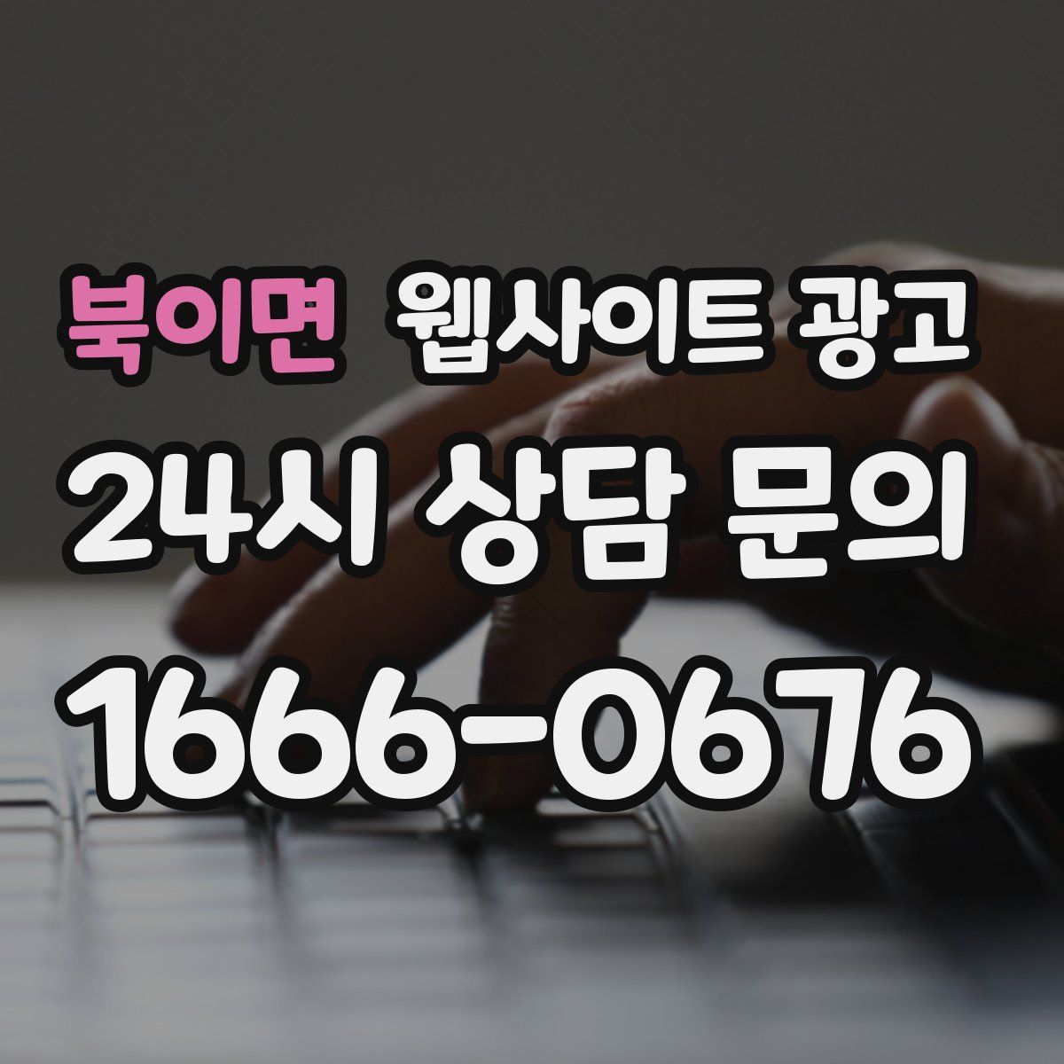 북이면 웹사이트 광고
