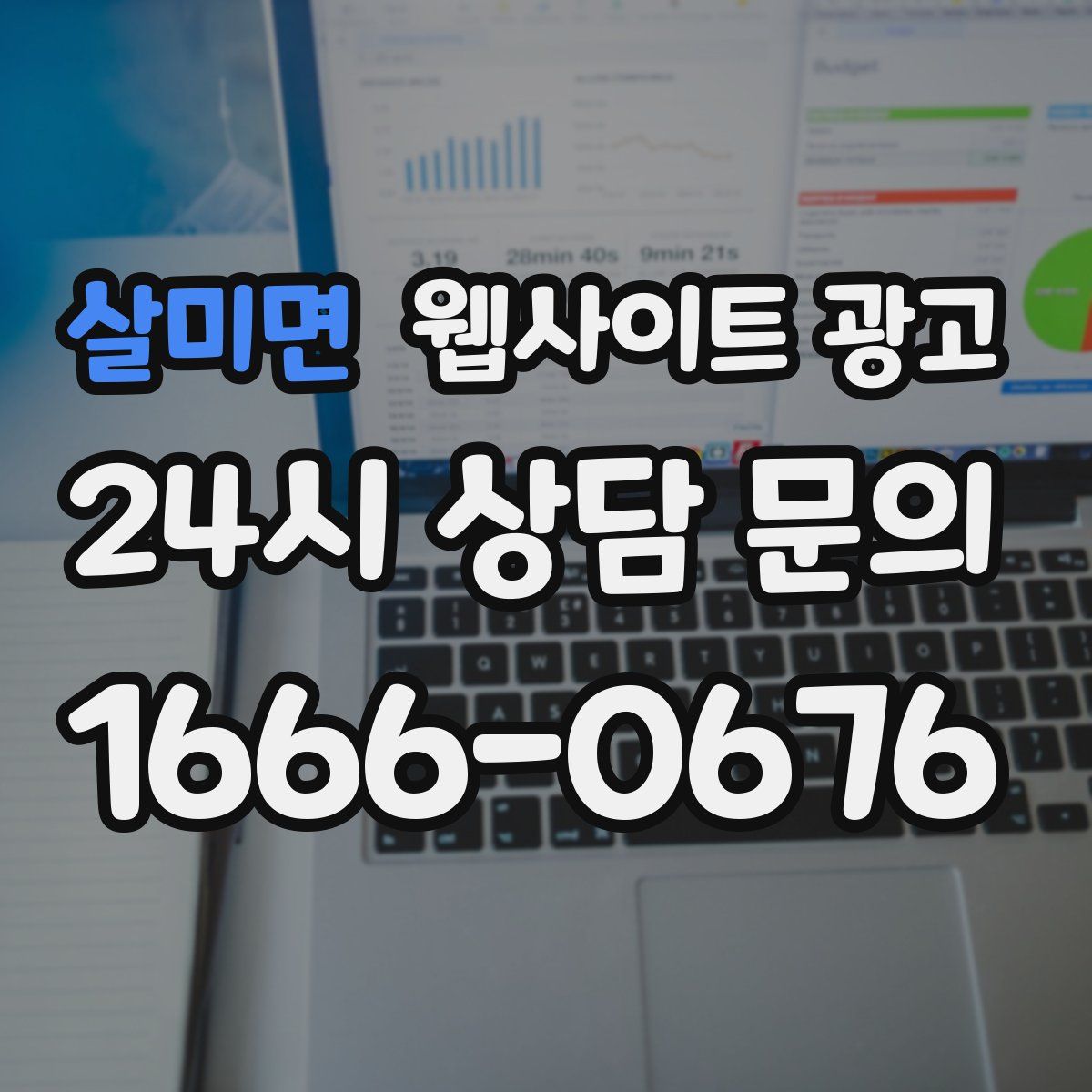 살미면 웹사이트 광고