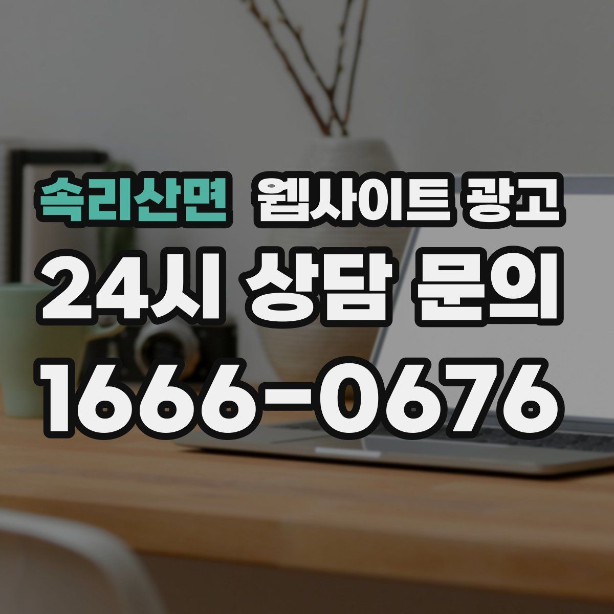 속리산면 웹사이트 광고