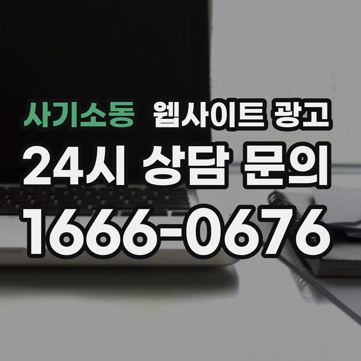 사기소동 웹사이트 광고
