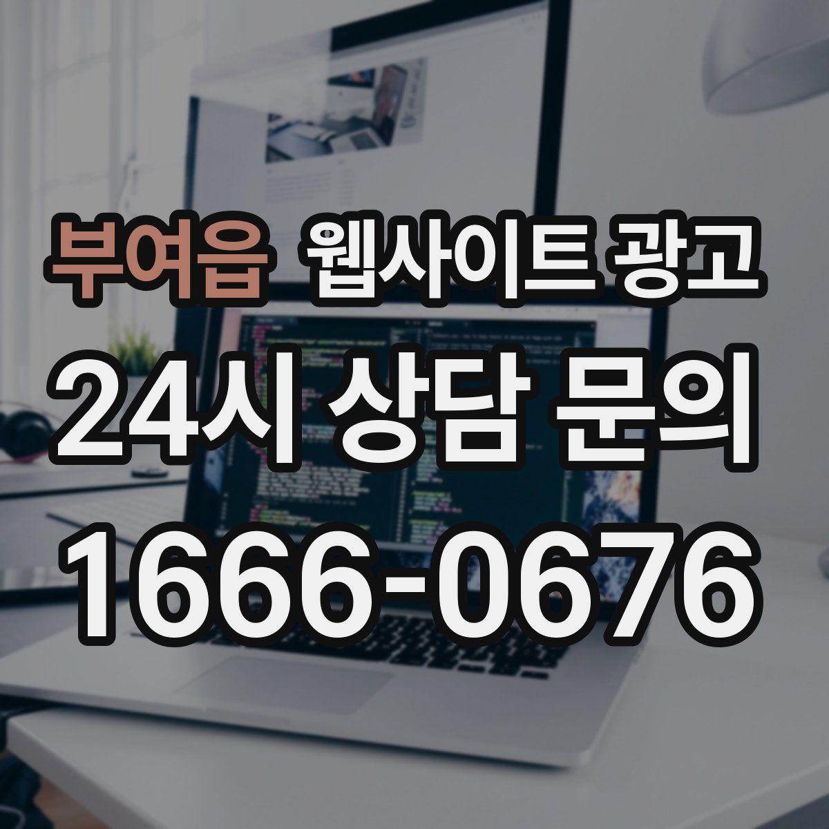 부여읍 웹사이트 광고