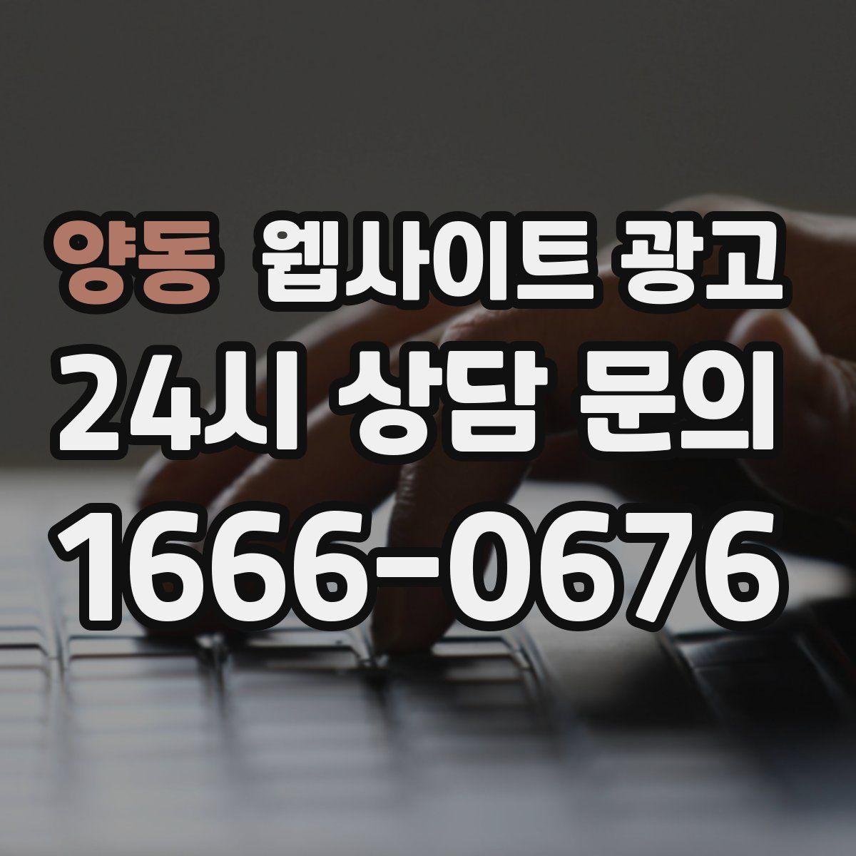 양동 웹사이트 광고