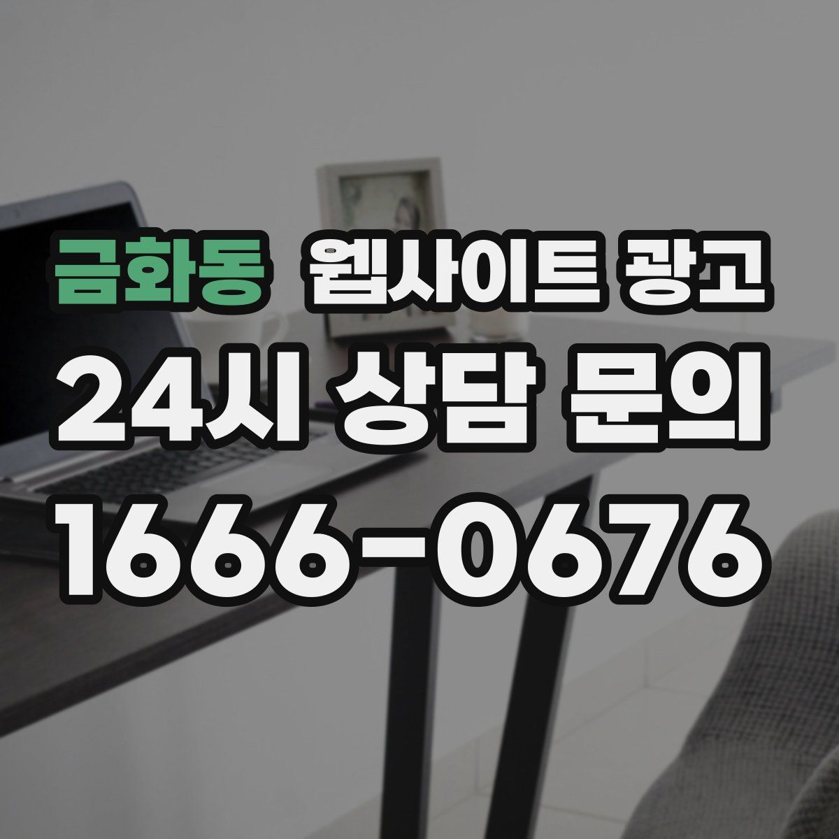 금화동 웹사이트 광고
