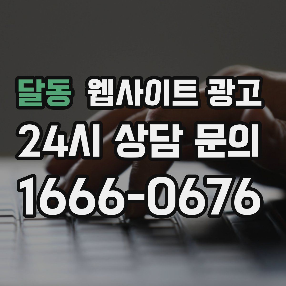 달동 웹사이트 광고