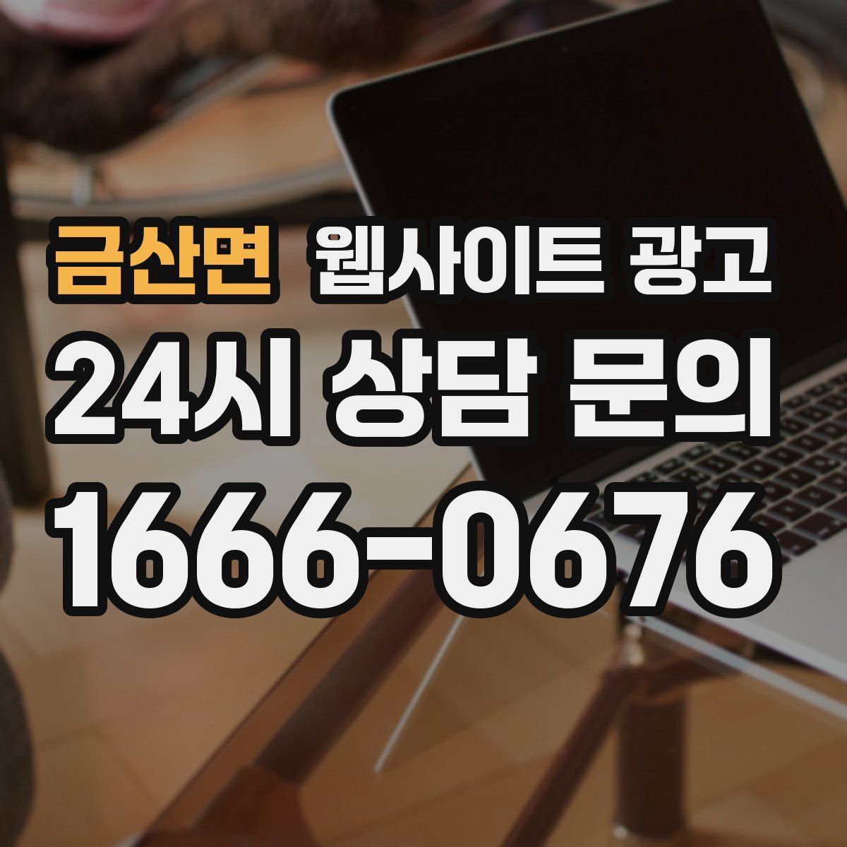 금산면 웹사이트 광고