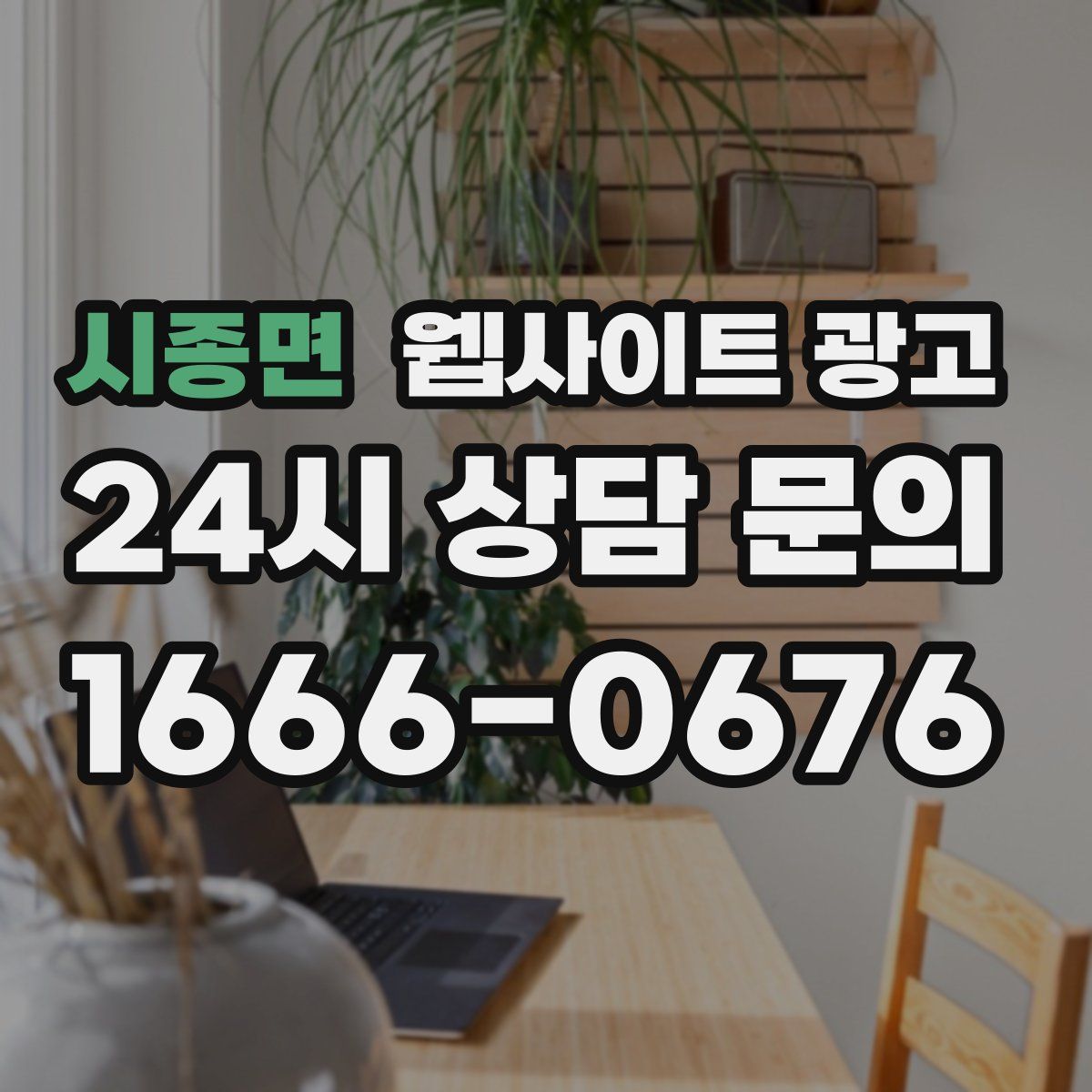 시종면 웹사이트 광고
