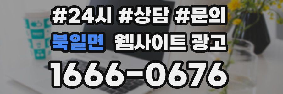 북일면 웹사이트 광고