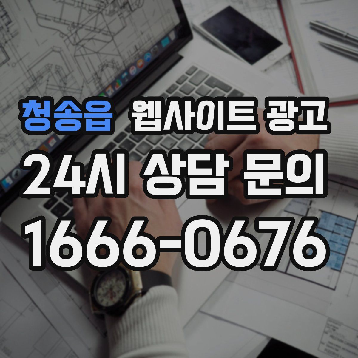 청송읍 웹사이트 광고