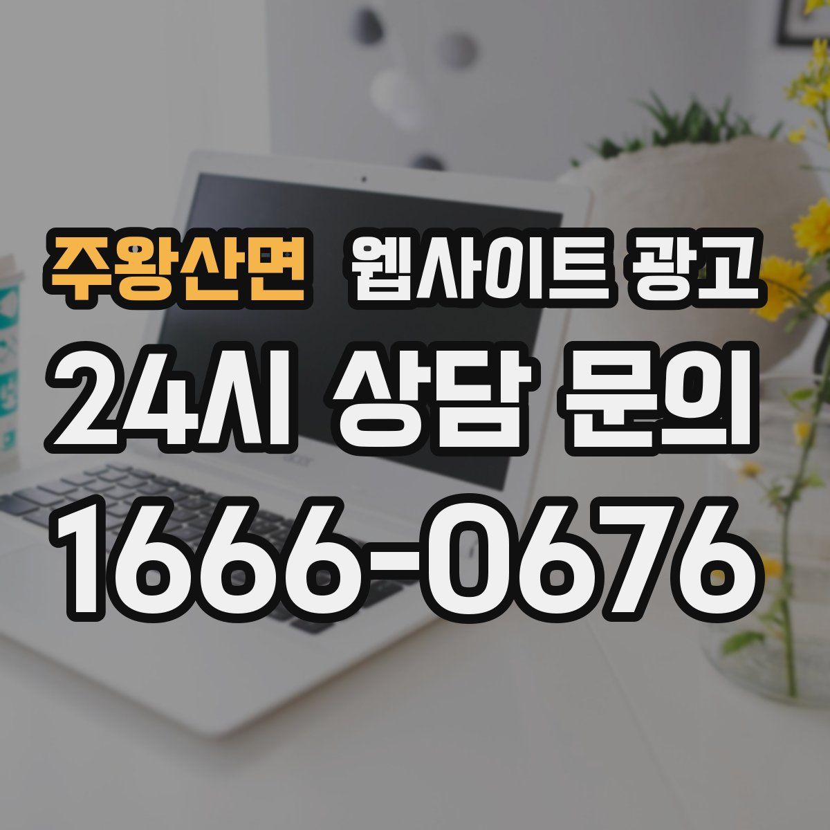 주왕산면 웹사이트 광고