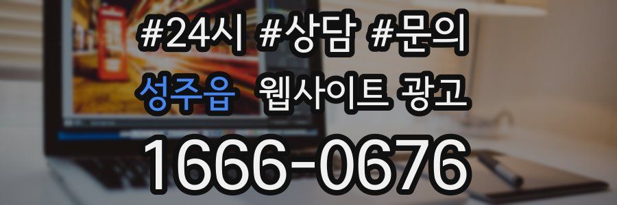 성주읍 웹사이트 광고