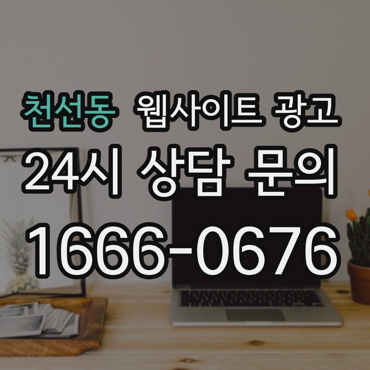 천선동 웹사이트 광고
