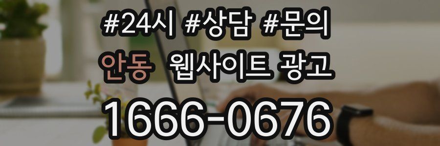 안동 웹사이트 광고