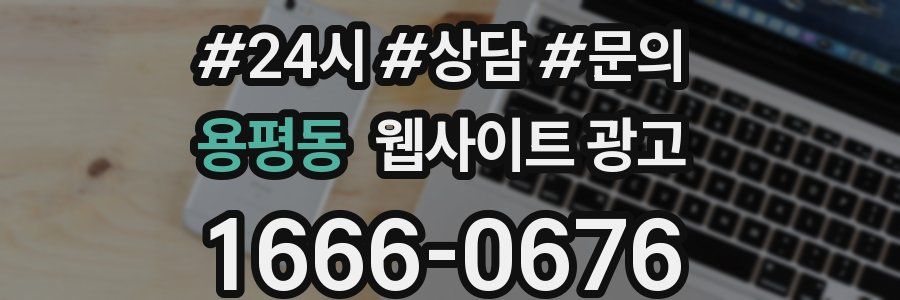 용평동 웹사이트 광고