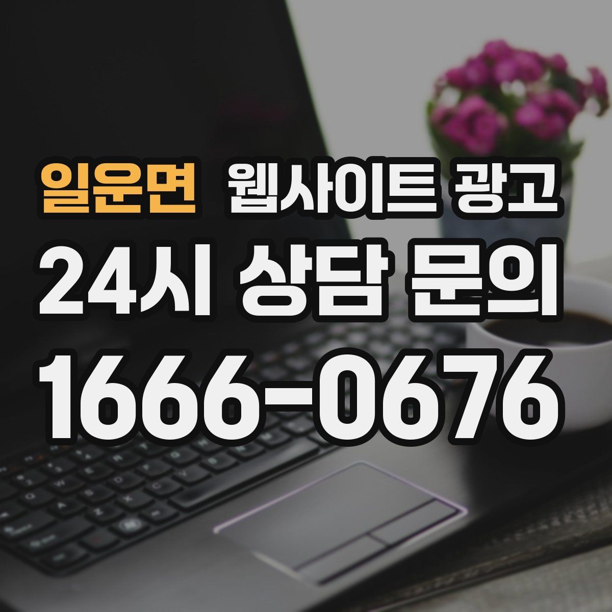 일운면 웹사이트 광고