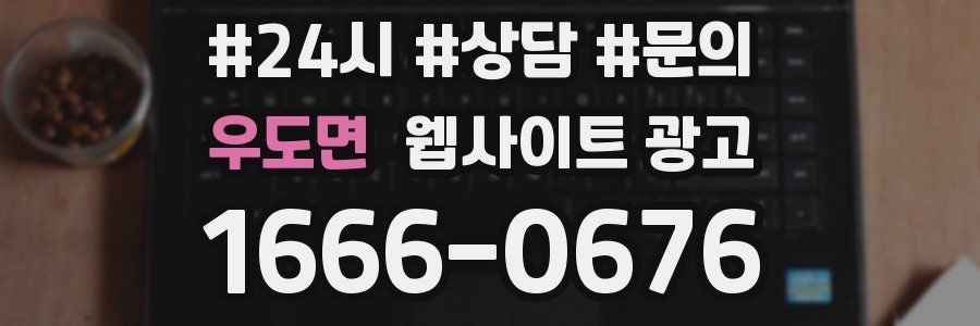 우도면 웹사이트 광고