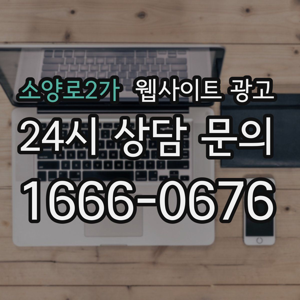 소양로2가 웹사이트 광고