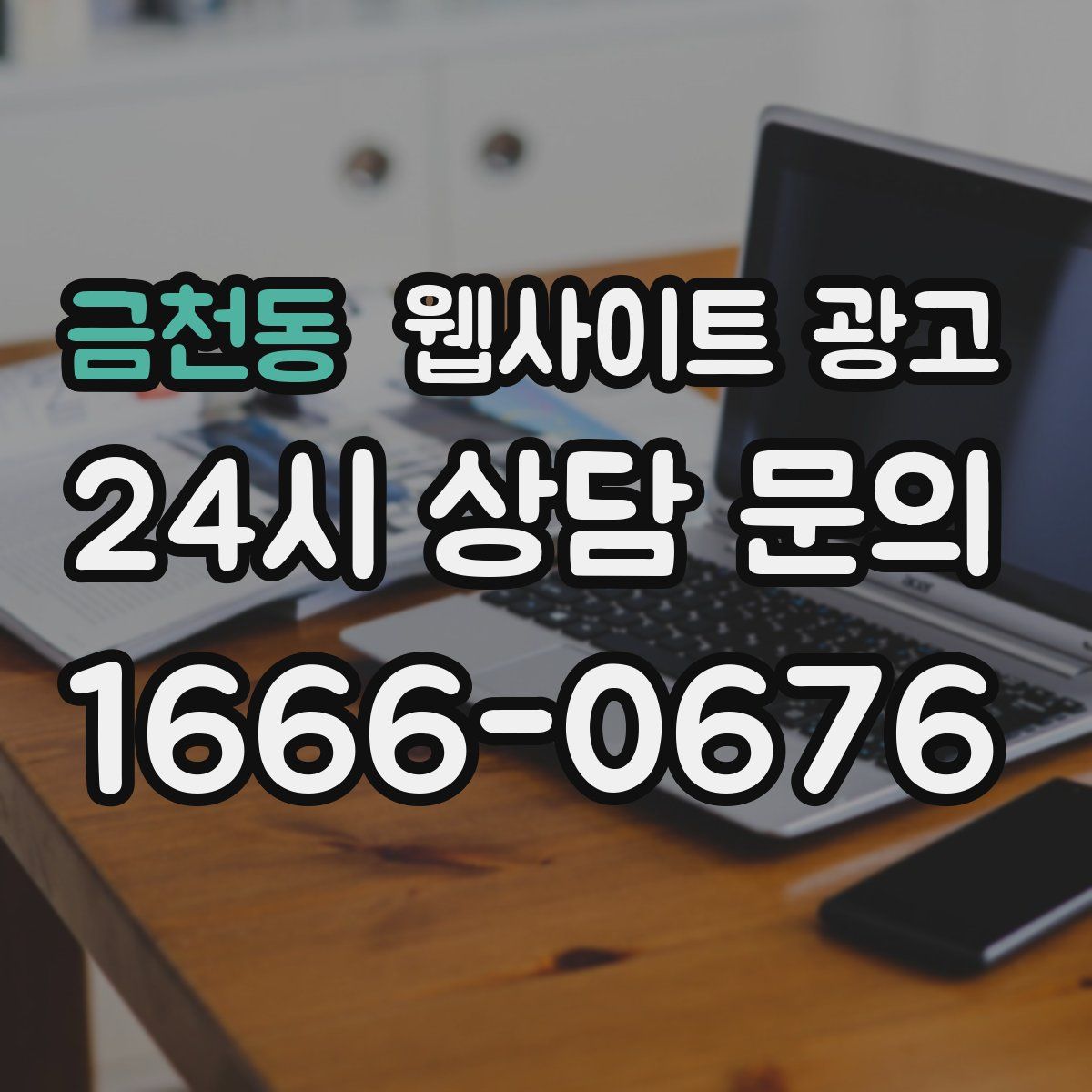 금천동 웹사이트 광고