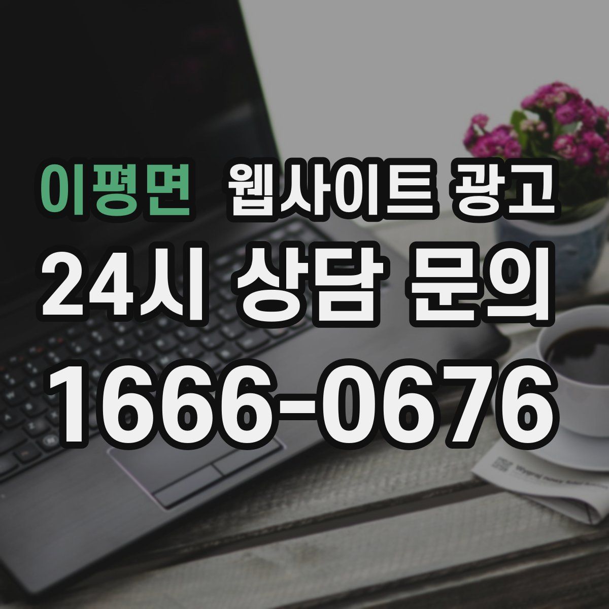 이평면 웹사이트 광고