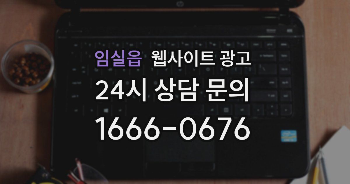 임실읍 웹사이트 광고
