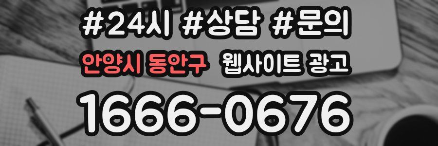 안양시 동안구 웹사이트 광고