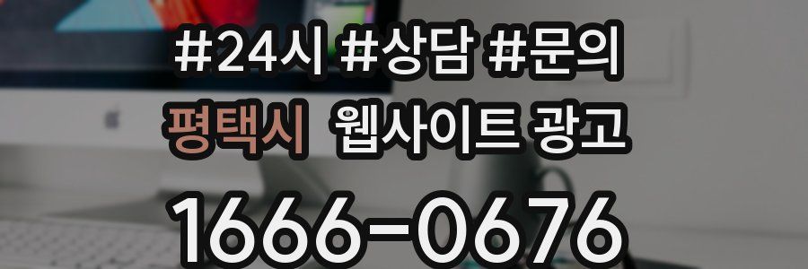 평택시 웹사이트 광고