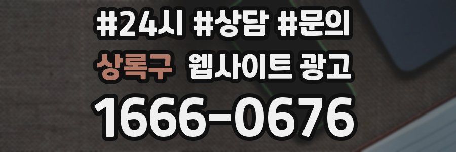 상록구 웹사이트 광고