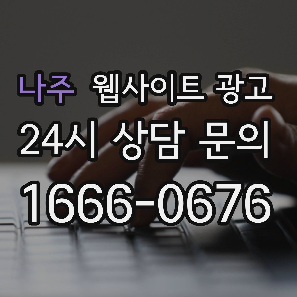 나주 웹사이트 광고
