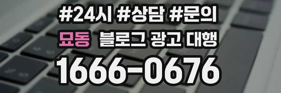 묘동 블로그 광고 대행