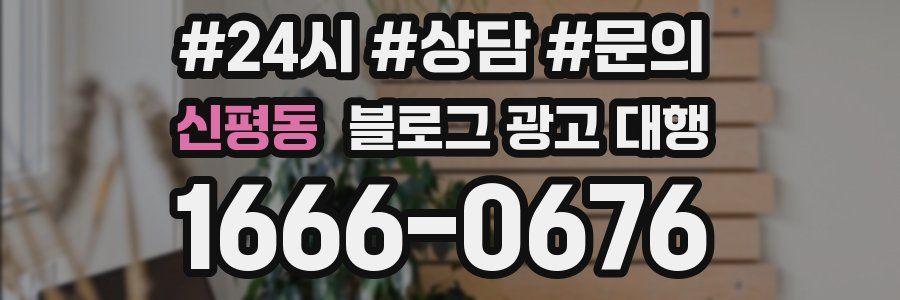 신평동 블로그 광고 대행